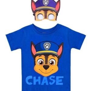 paw patrol chase con antifaz